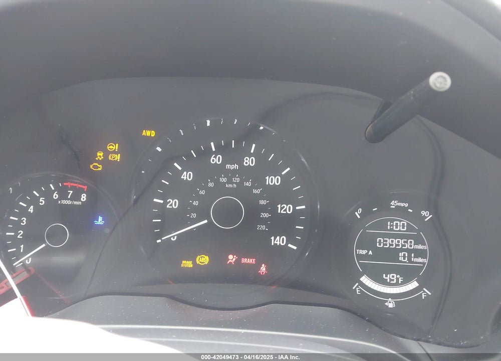 2022 HONDA HR-V VIN: 3CZRU6H15NM755512