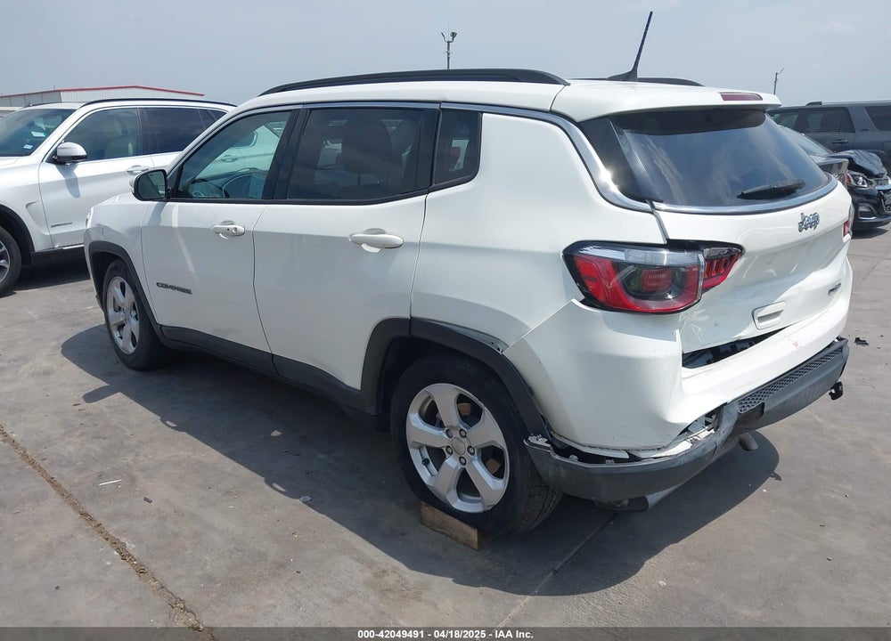 2019 JEEP COMPASS LATITUDE FWD VIN: 3C4NJCBB4KT616437