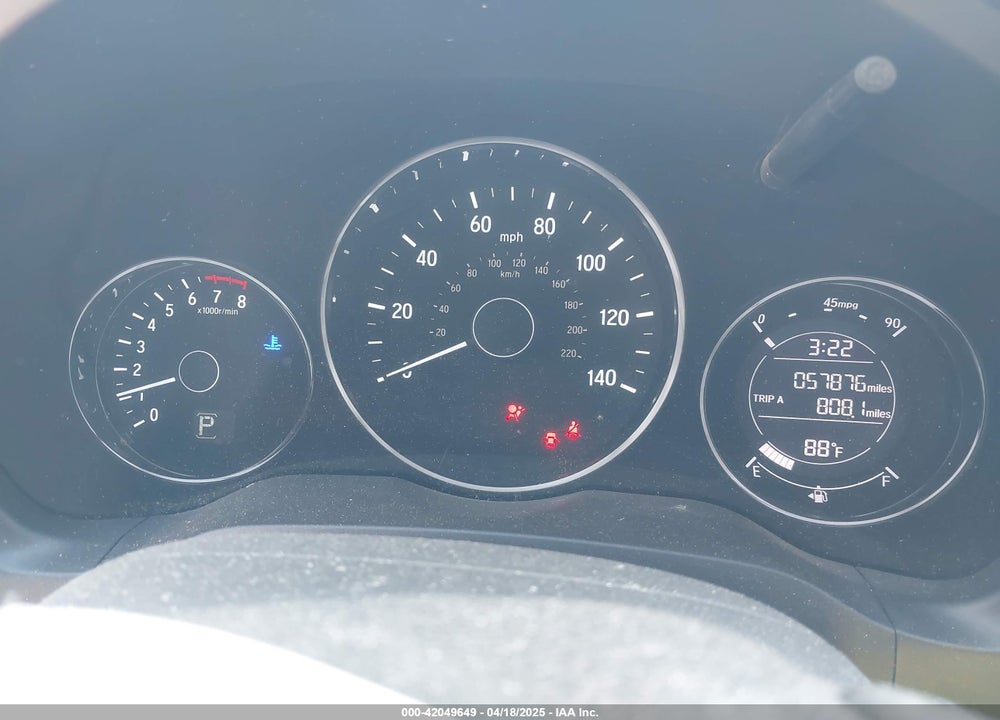2016 HONDA HR-V EX VIN: 3CZRU6H57GM746154