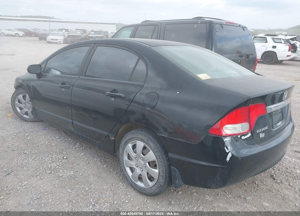2009 HONDA CIVIC LX VIN: 1HGFA165X9L019488