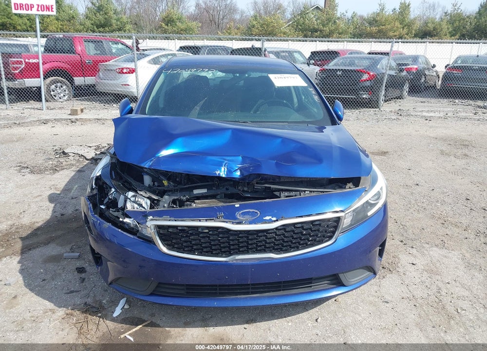 2017 KIA FORTE LX VIN: 3KPFL4A77HE108669