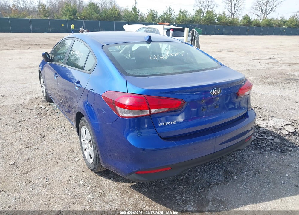 2017 KIA FORTE LX VIN: 3KPFL4A77HE108669