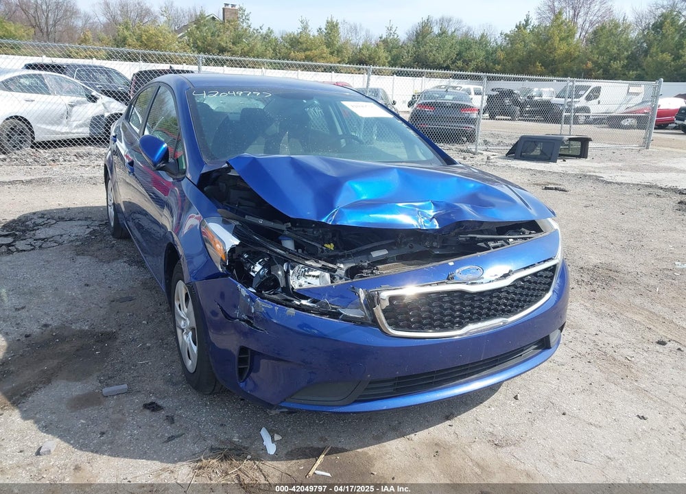 2017 KIA FORTE LX VIN: 3KPFL4A77HE108669