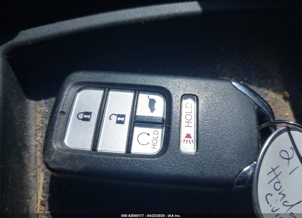 2021 HONDA CIVIC EX VIN: SHHFK7H67MU206427