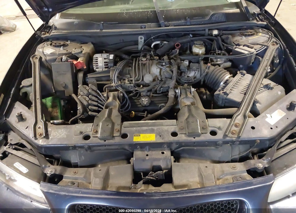 2001 PONTIAC GRAND PRIX VIN: 1G2WR52141F206380