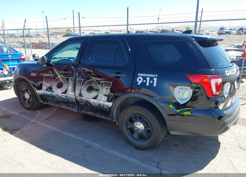 2017 FORD POLICE INTERCEPTOR SEDAN VIN: 1FM5K8AT0HGD14009