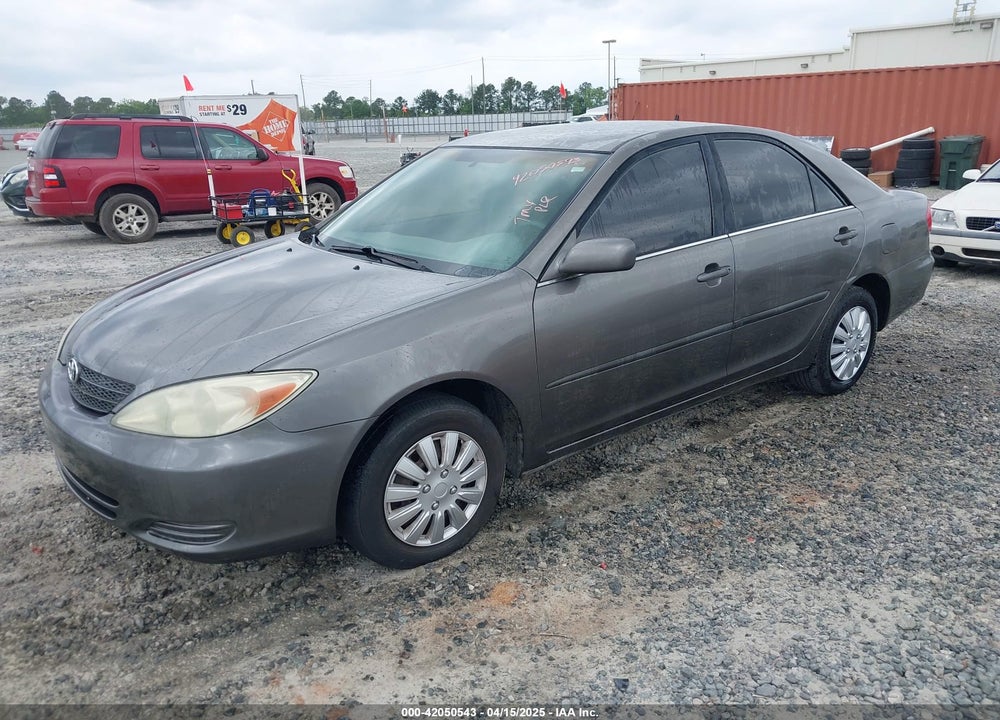 2002 TOYOTA CAMRY LE VIN: 4T1BE32K92U587008