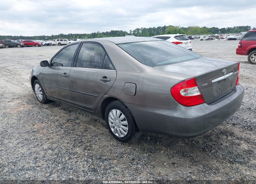 2002 TOYOTA CAMRY LE VIN: 4T1BE32K92U587008