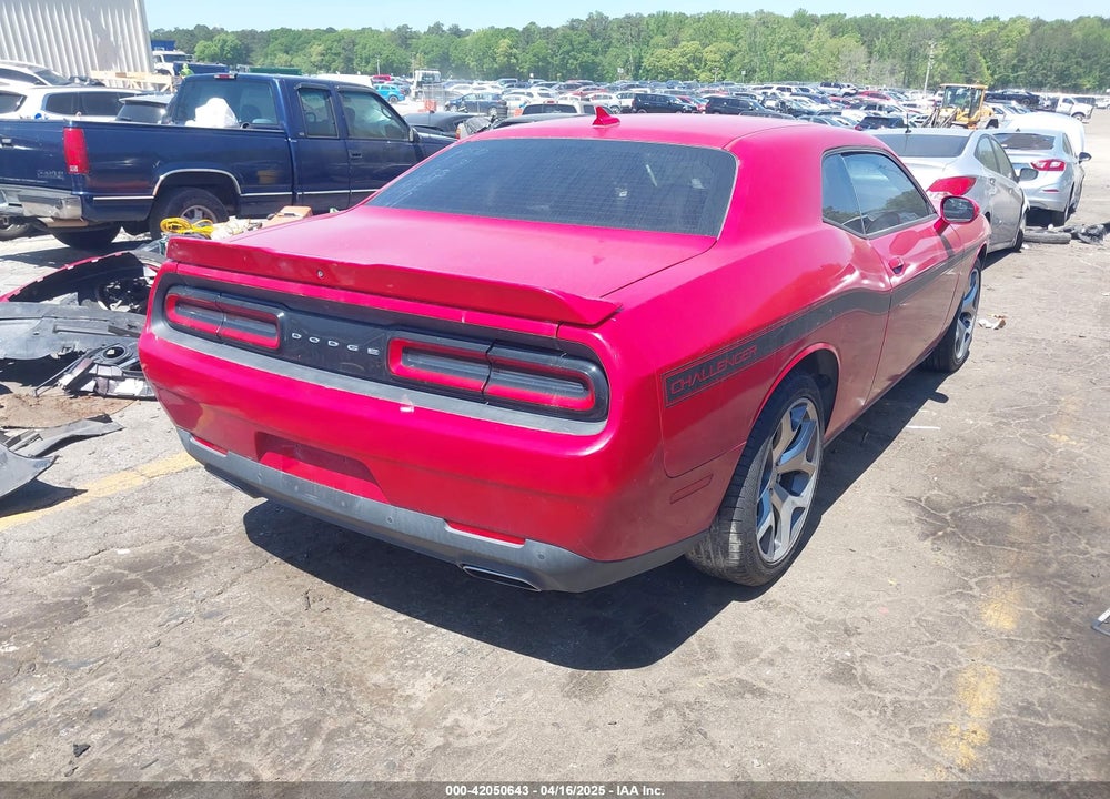 2015 DODGE CHALLENGER SXT PLUS VIN: 2C3CDZBG8FH761643
