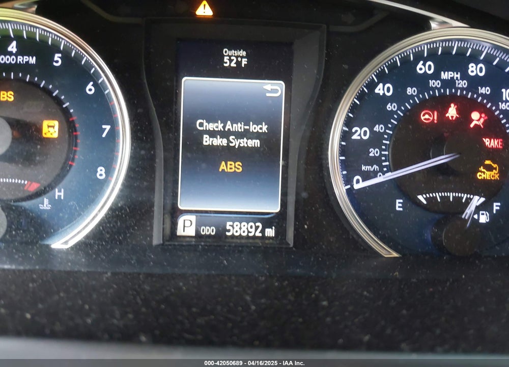 2016 TOYOTA CAMRY VIN: 4T1BK1FK7GU574854