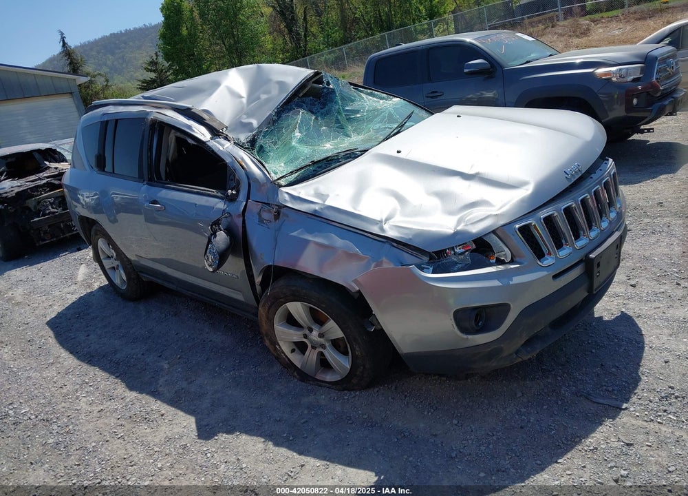 2017 JEEP COMPASS SPORT FWD VIN: 1C4NJCBA7HD124149