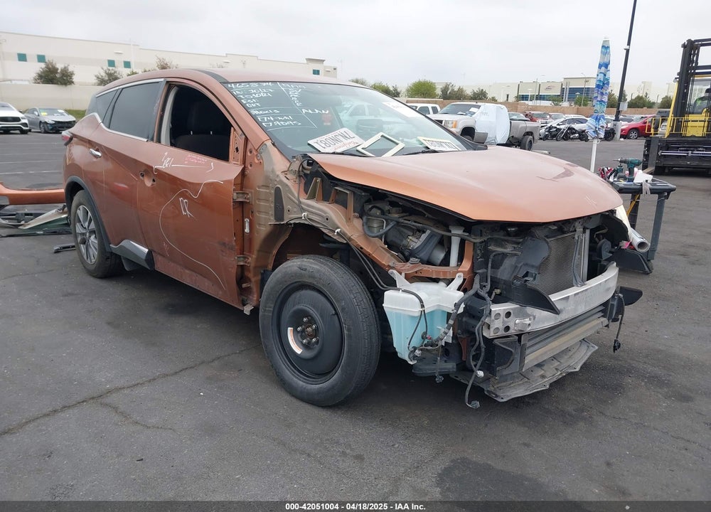 2015 NISSAN MURANO S VIN: 5N1AZ2MG5FN247082