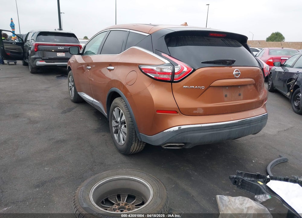2015 NISSAN MURANO S VIN: 5N1AZ2MG5FN247082