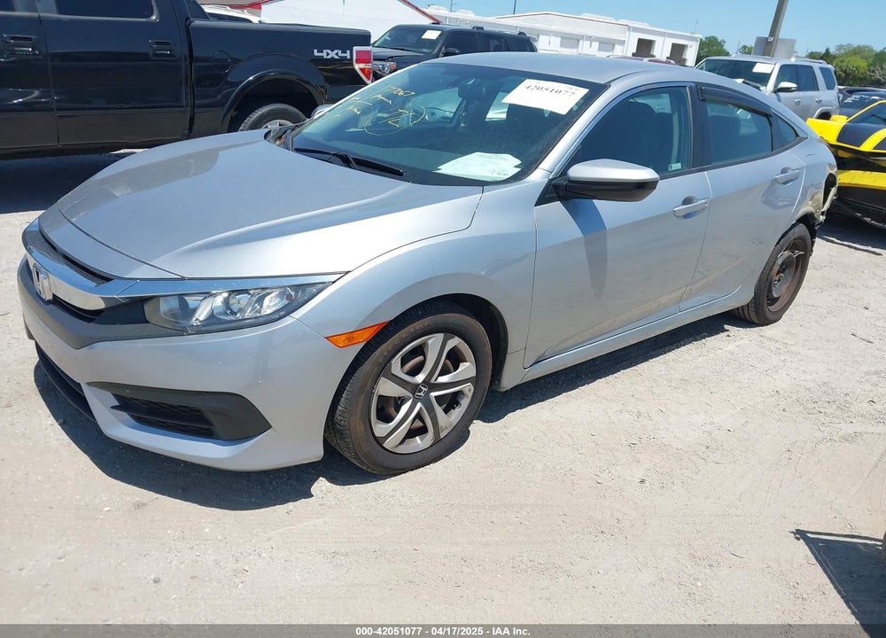 2018 HONDA CIVIC LX VIN: 2HGFC2F51JH587288