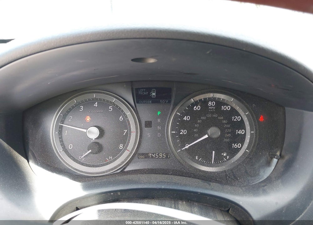 2009 LEXUS ES 350 VIN: JTHBJ46G692292481