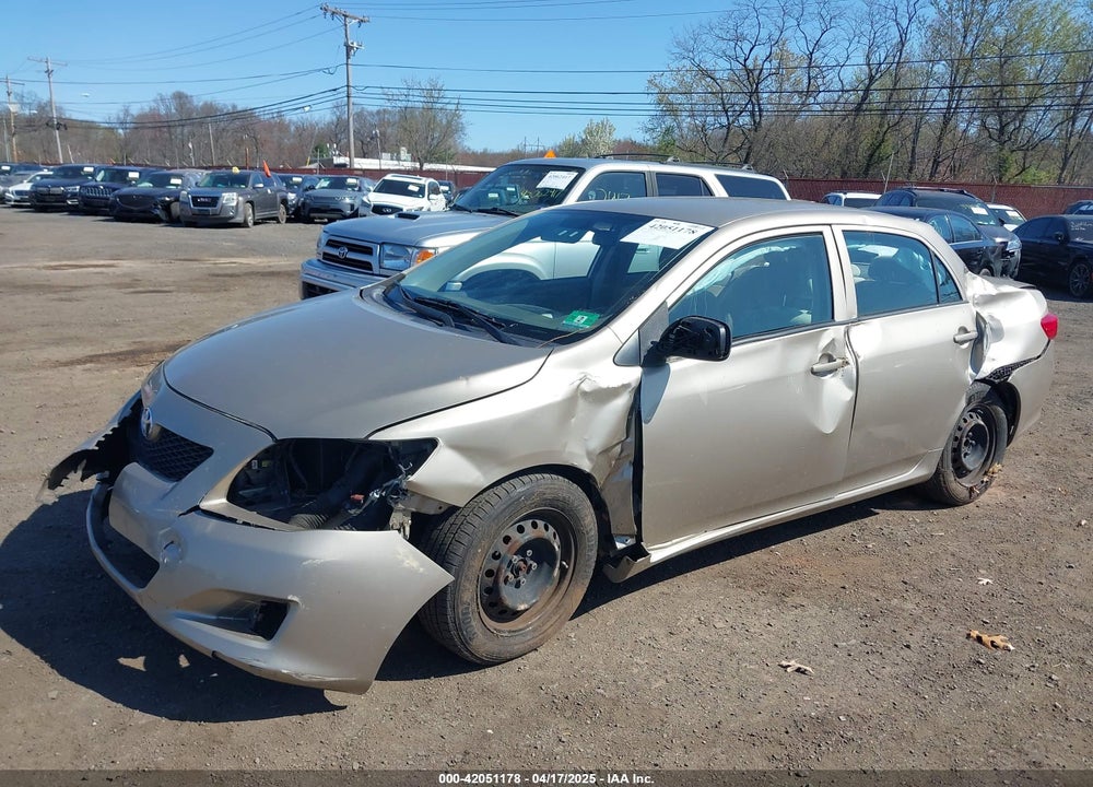 2009 TOYOTA COROLLA VIN: 1NXBU40E09Z144942