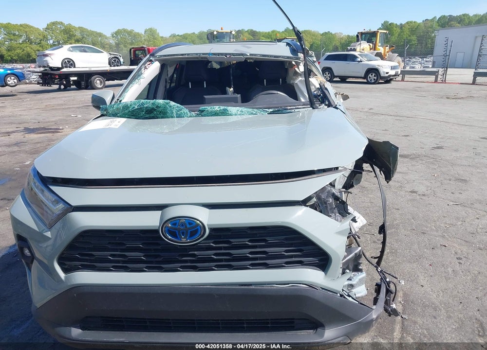2022 TOYOTA RAV4 HYBRID XLE PREMIUM VIN: 4T3B6RFV7NU090829