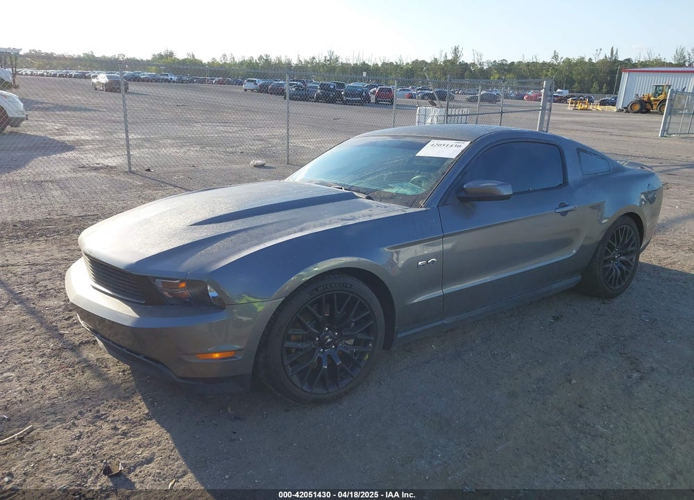 2011 FORD MUSTANG GT PREMIUM VIN: 1ZVBP8CF4B5154989