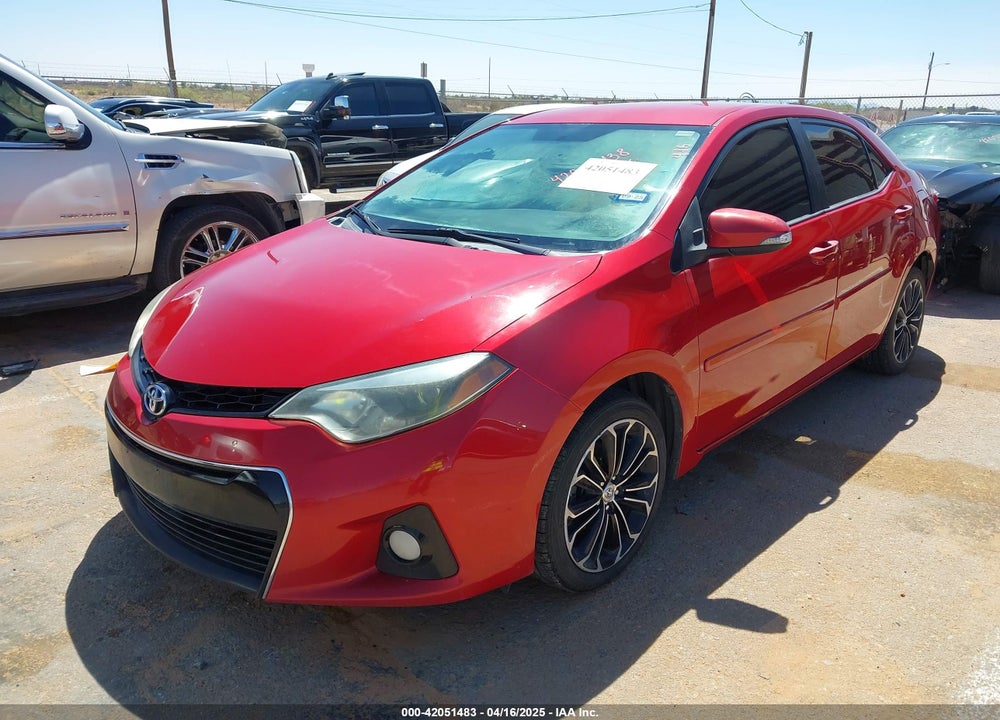 2015 TOYOTA COROLLA VIN: 2T1BURHE3FC243429