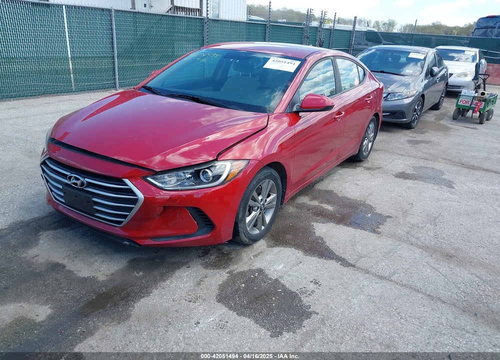 2017 HYUNDAI ELANTRA SE VIN: KMHD84LF6HU069311