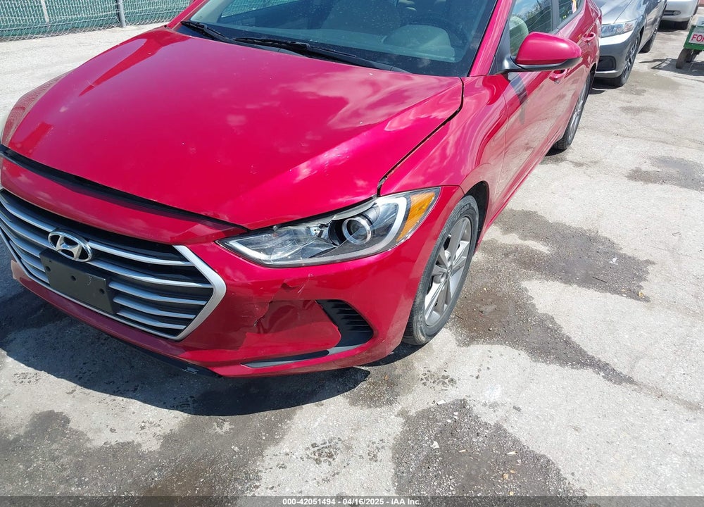 2017 HYUNDAI ELANTRA SE VIN: KMHD84LF6HU069311