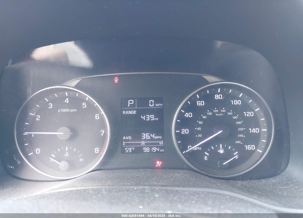 2017 HYUNDAI ELANTRA SE VIN: KMHD84LF6HU069311