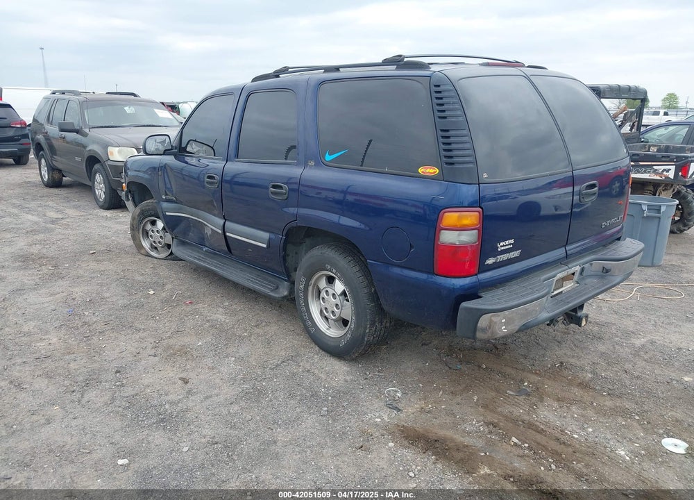 2002 CHEVROLET TAHOE LS VIN: 1GNEC13Z12R178048