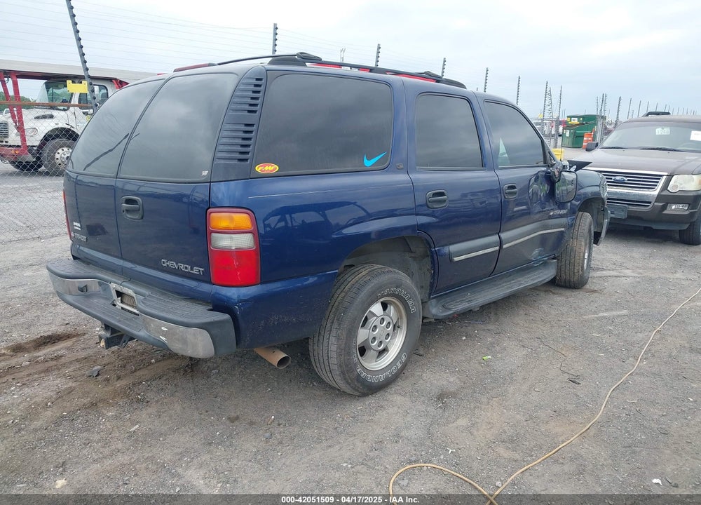 2002 CHEVROLET TAHOE LS VIN: 1GNEC13Z12R178048