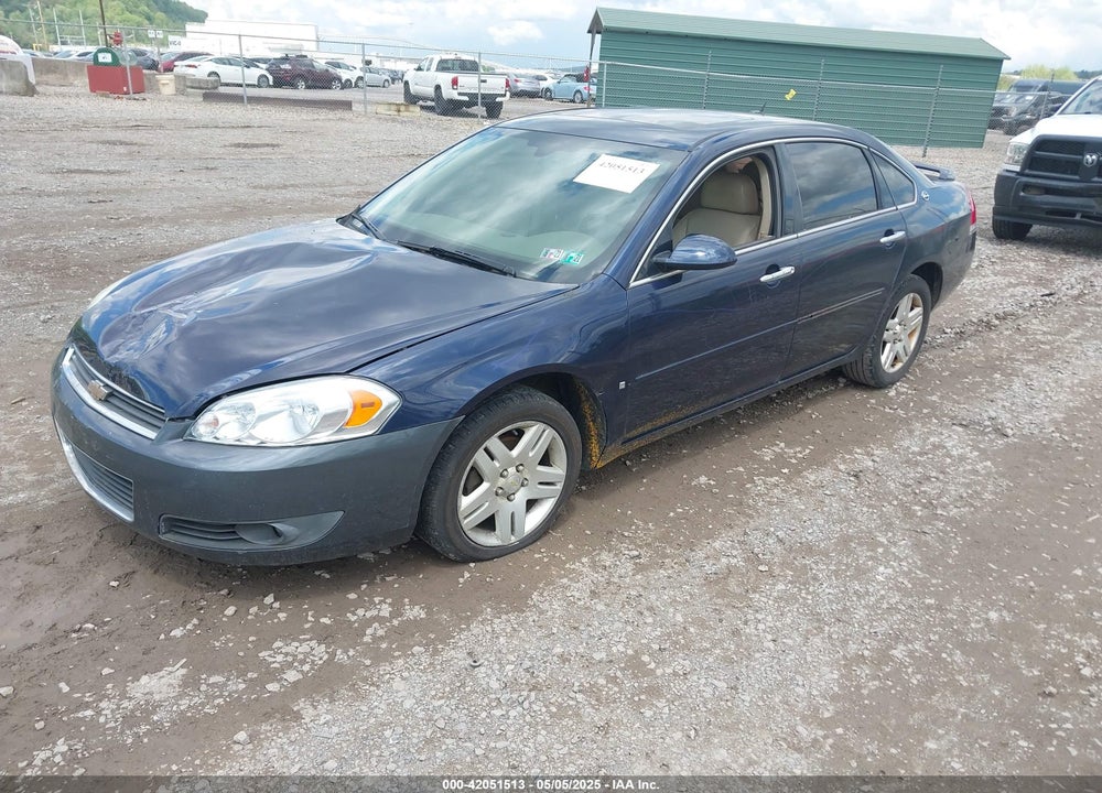 2007 CHEVROLET IMPALA LTZ VIN: 2G1WU58R579187419
