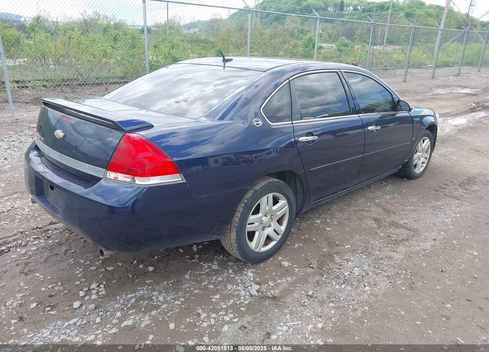 2007 CHEVROLET IMPALA LTZ VIN: 2G1WU58R579187419