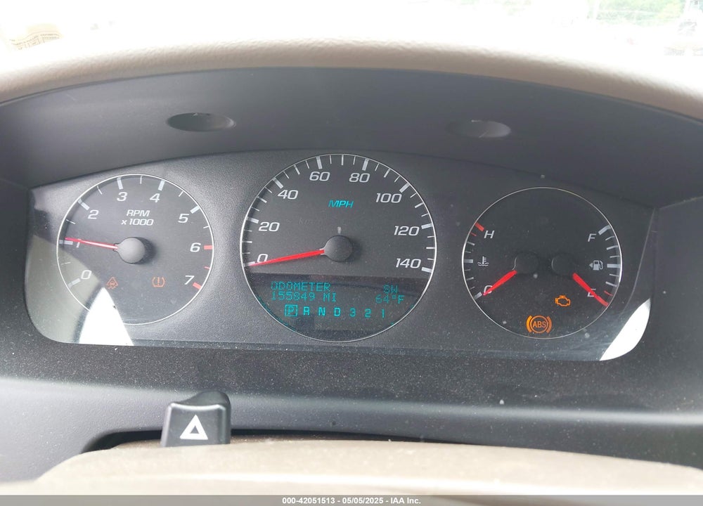 2007 CHEVROLET IMPALA LTZ VIN: 2G1WU58R579187419