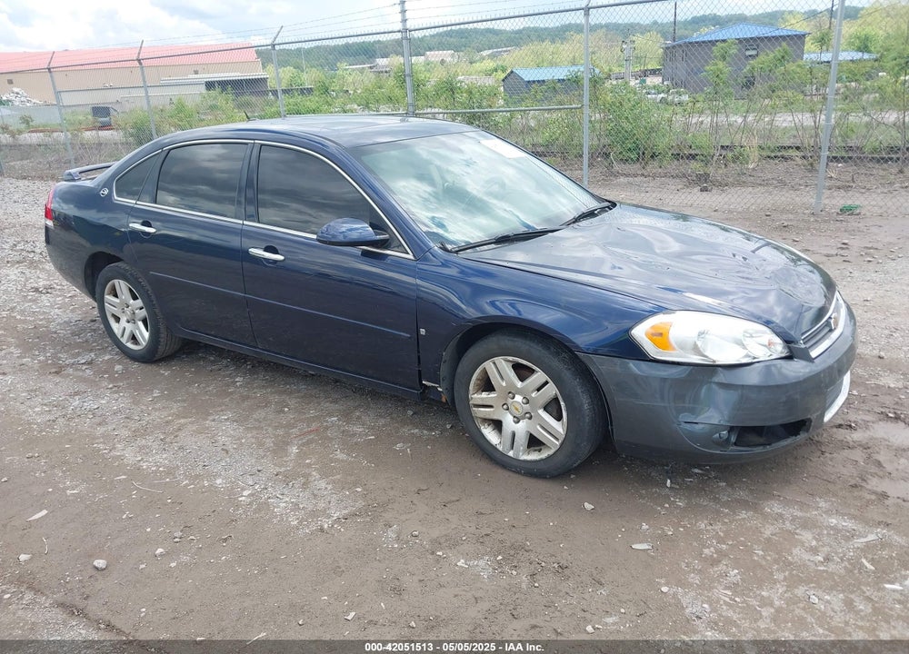 2007 CHEVROLET IMPALA LTZ VIN: 2G1WU58R579187419