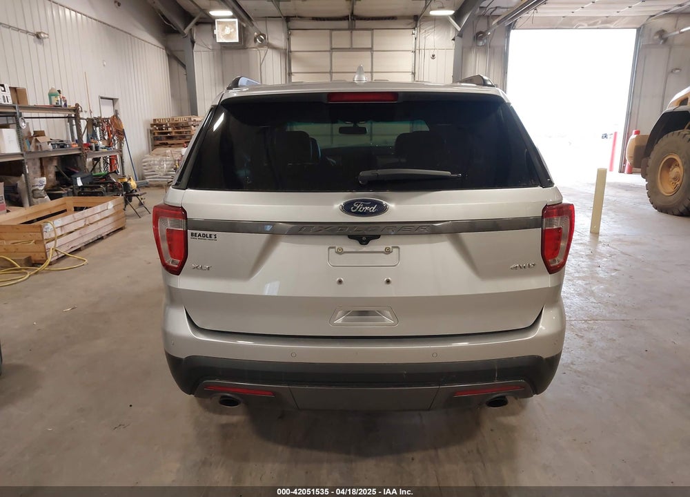 2017 FORD EXPLORER XLT VIN: 1FM5K8D89HGA27310