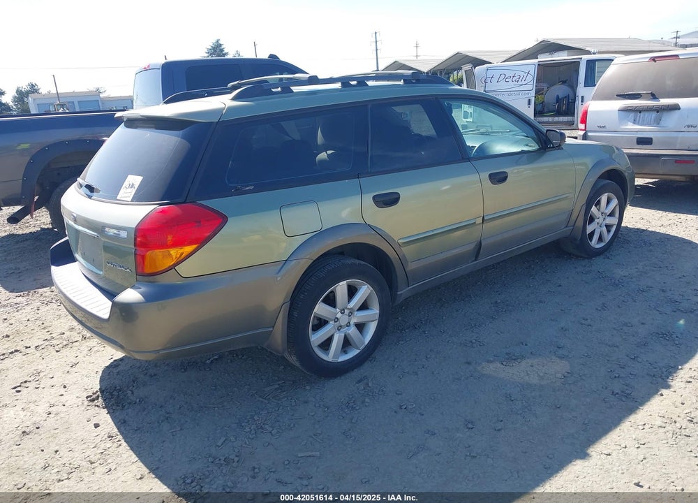 2007 SUBARU OUTBACK VIN: 4S4BP61C877333303