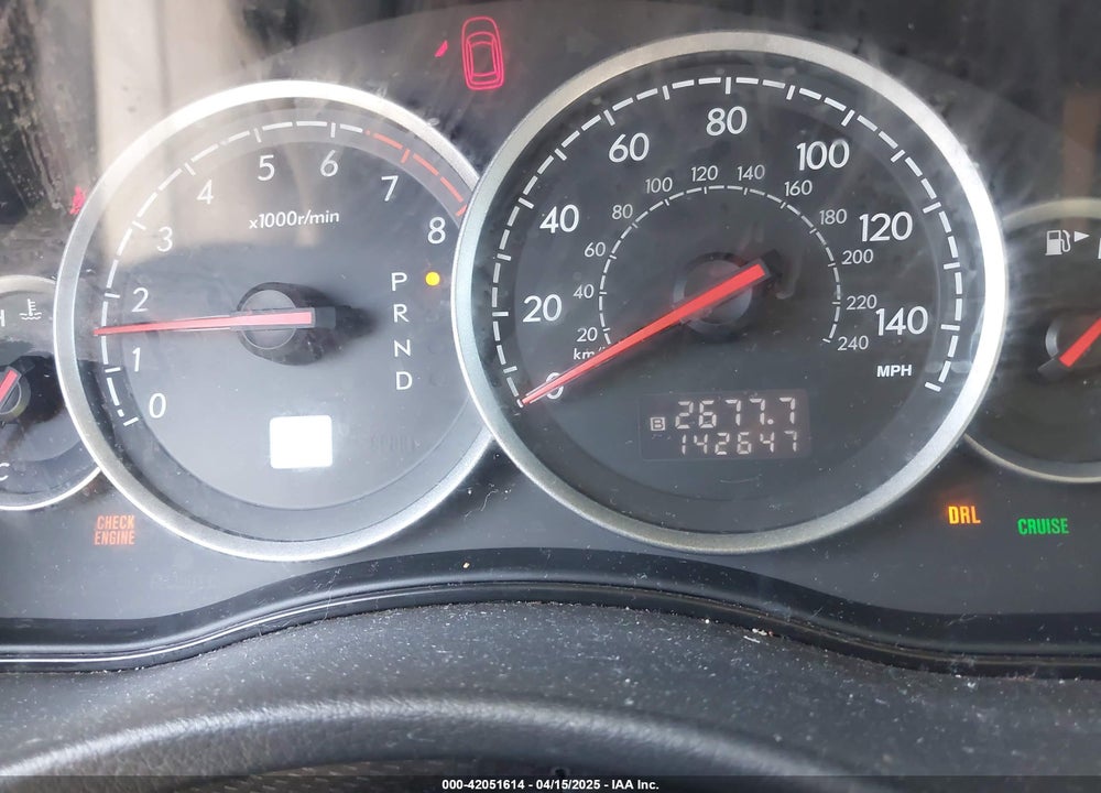 2007 SUBARU OUTBACK VIN: 4S4BP61C877333303