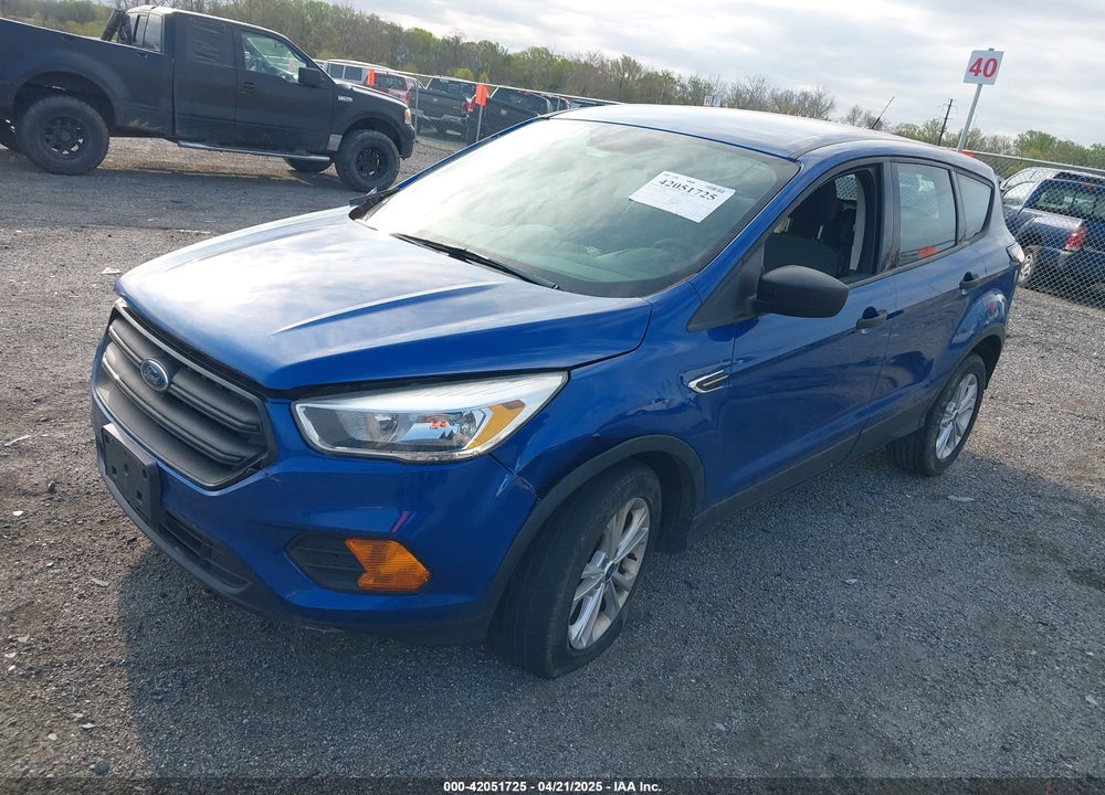 2017 FORD ESCAPE S VIN: 1FMCU0F78HUD49476