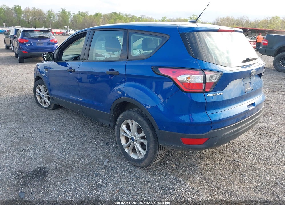 2017 FORD ESCAPE S VIN: 1FMCU0F78HUD49476