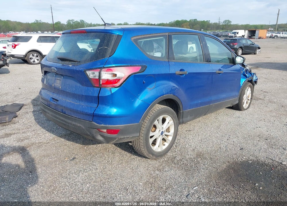 2017 FORD ESCAPE S VIN: 1FMCU0F78HUD49476