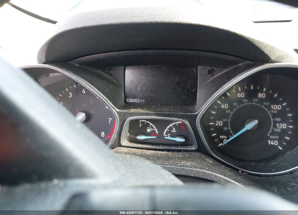 2017 FORD ESCAPE S VIN: 1FMCU0F78HUD49476
