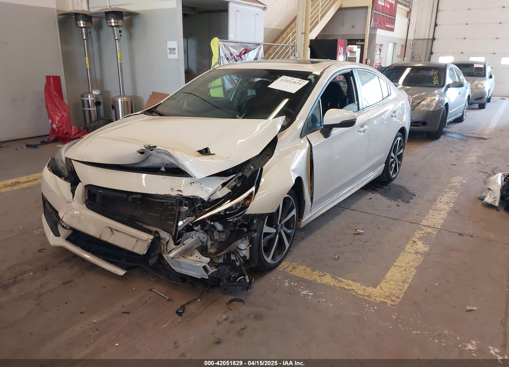 2022 SUBARU IMPREZA SPORT VIN: 4S3GKAM67N3604213