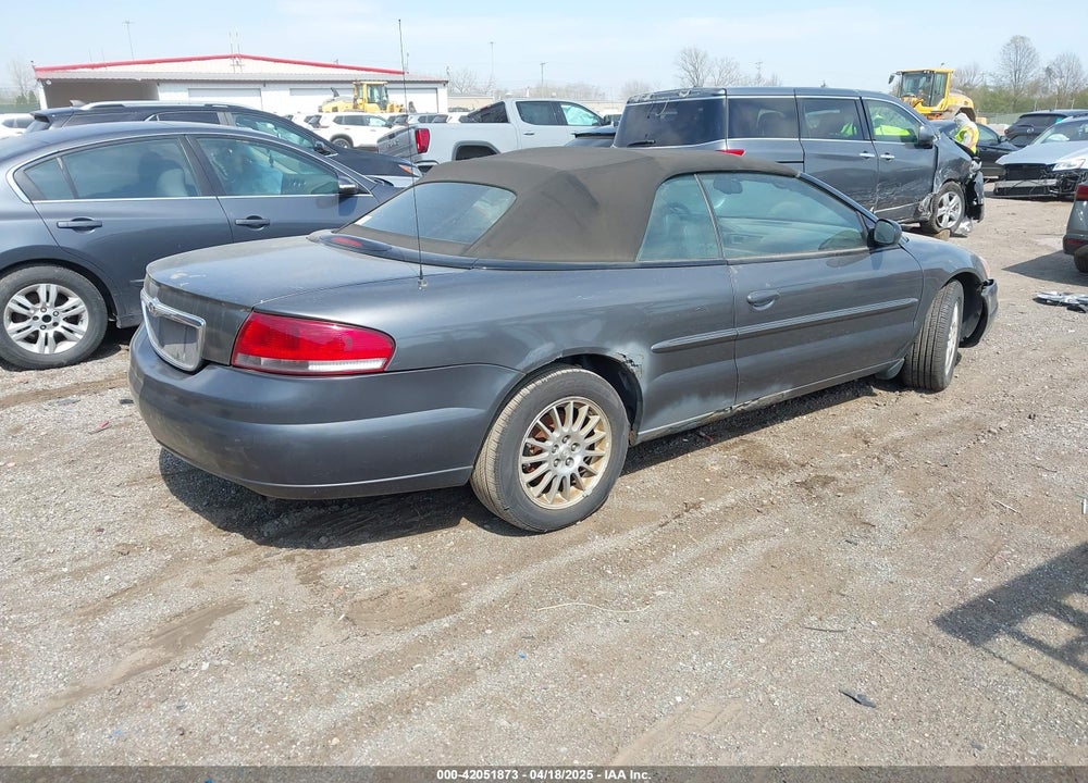 2004 CHRYSLER SEBRING LXI VIN: 1C3EL55R54N391404