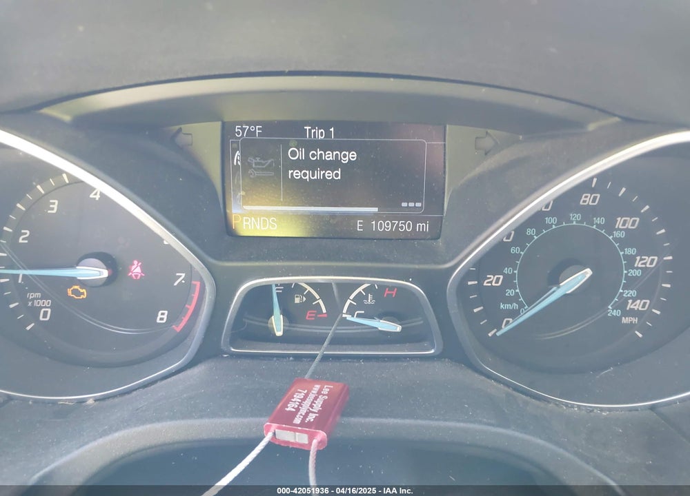 2014 FORD FOCUS VIN: 1FADP3N29EL342132