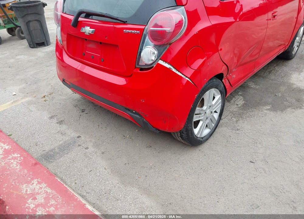 2014 CHEVROLET SPARK VIN: KL8CB6S91EC442743