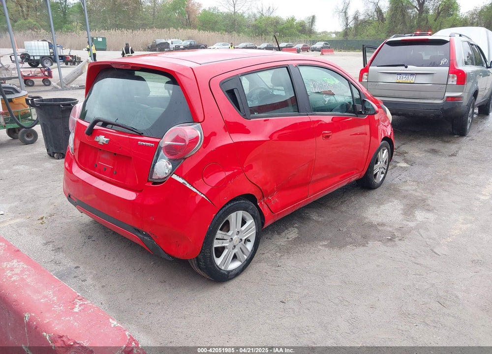 2014 CHEVROLET SPARK VIN: KL8CB6S91EC442743