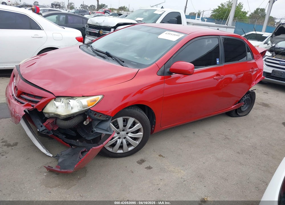 2013 TOYOTA COROLLA VIN: JTDBU4EE7DJ121181