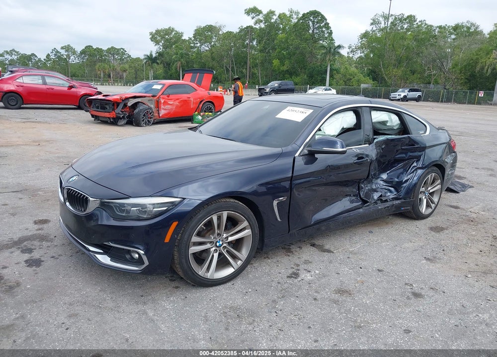 2018 BMW 430I GRAN COUPE VIN: WBA4J1C53JBG80851