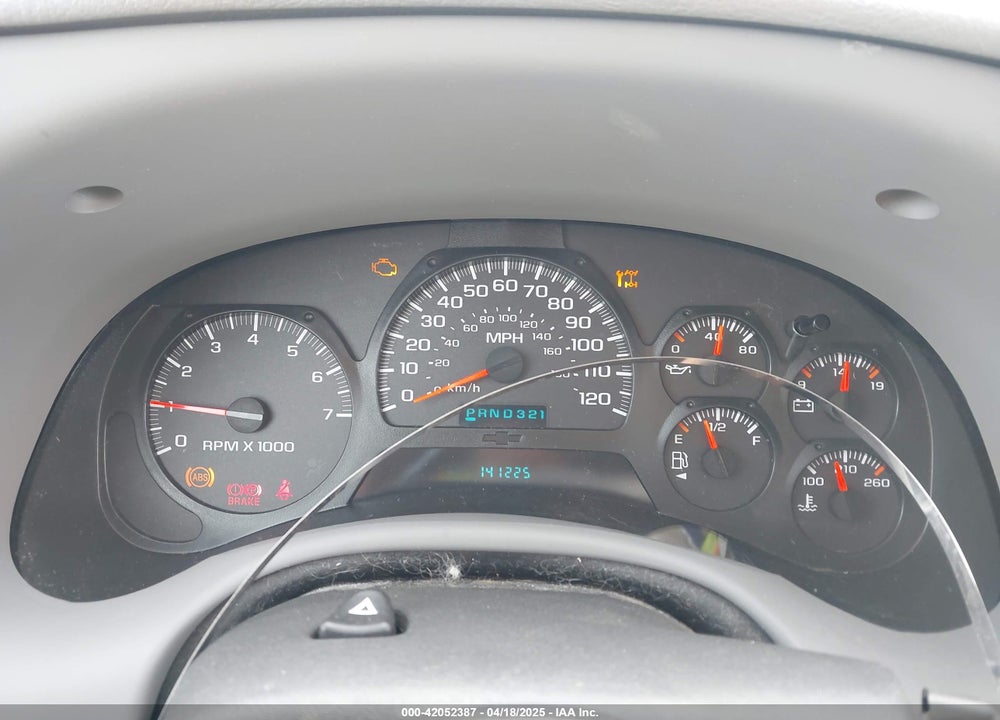2005 CHEVROLET TRAILBLAZER LS VIN: 1GNDT13SX52338407