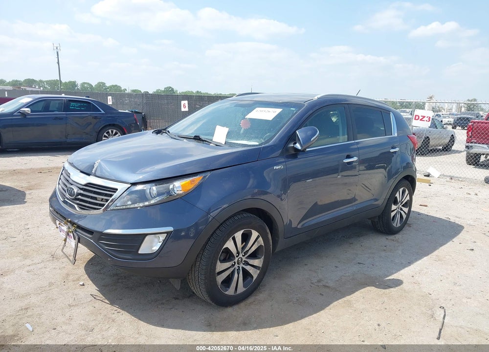 2012 KIA SPORTAGE EX VIN: KNDPCCA20C7172841