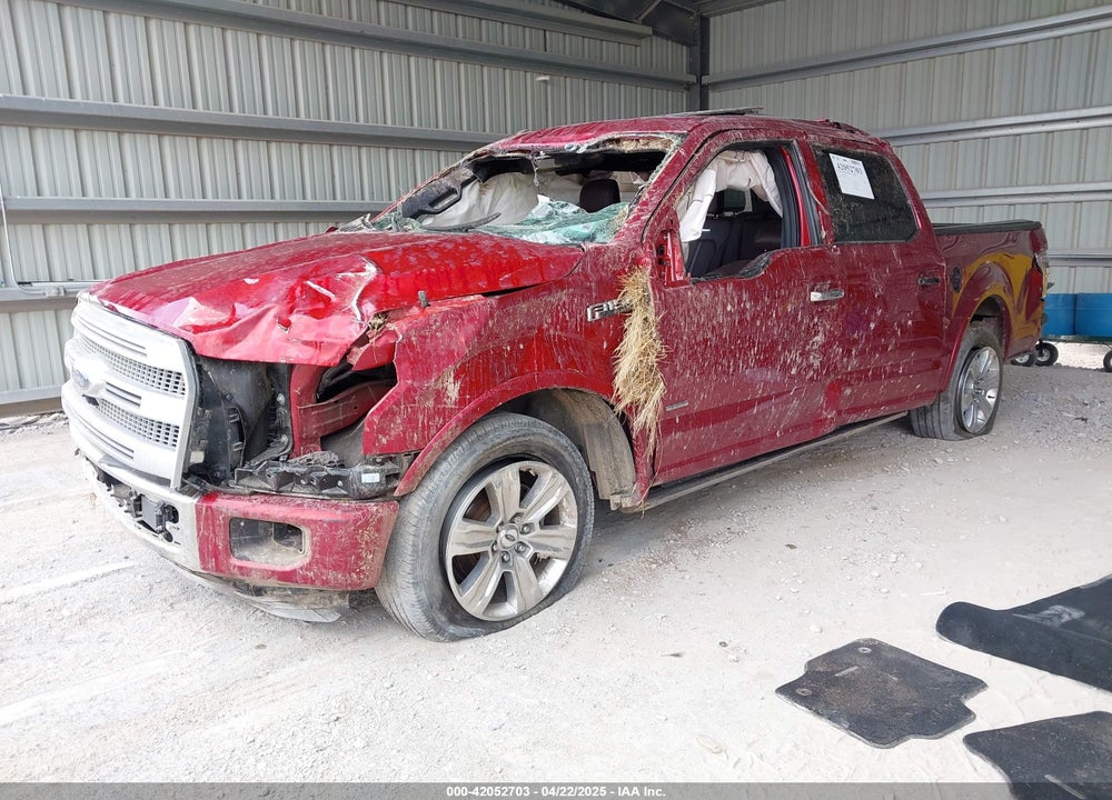2016 FORD F-150 VIN: 1FTEW1CGXGFC38996