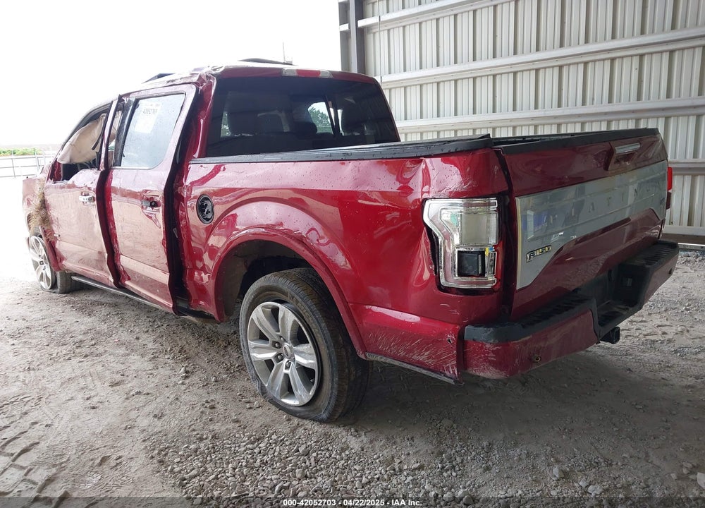 2016 FORD F-150 VIN: 1FTEW1CGXGFC38996